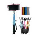 New Extendable Selfie Stick with Bluetooth Shutter Fix to the Stick